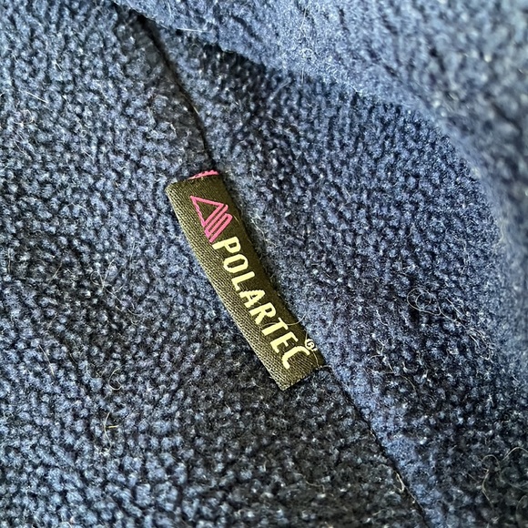 LANDS’ END 💟 women’s ‘90s colorblock squall jacket 💟 turquoise + purple - Picture 6 of 6